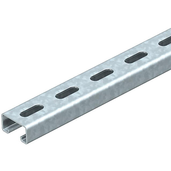 OBO Profilschiene gelocht,Schlw. 22mm MS4121P2000FT